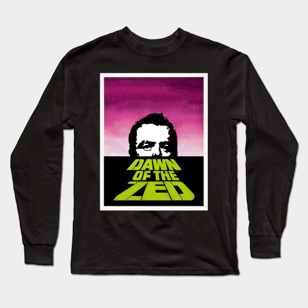 Dawn of the Zed Long Sleeve T-Shirt by swgpodcast